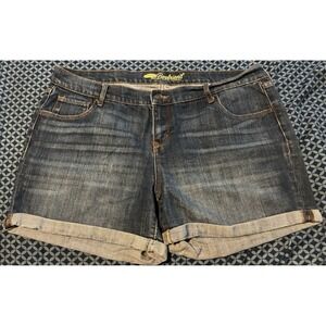 Old Navy Boyfriend Shorts Dark Blue Women's 14 0224